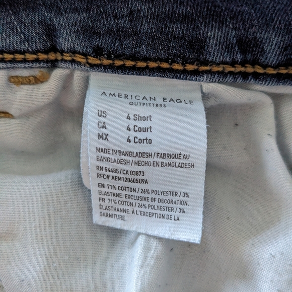 Size 4 Short AE Next Level Hi-Rise Curvy Jegging - Picture 3 of 4